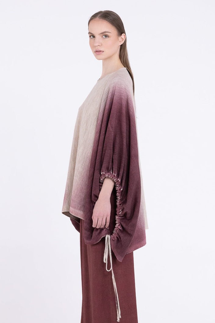S398 - Spary Knitted Top Poncho