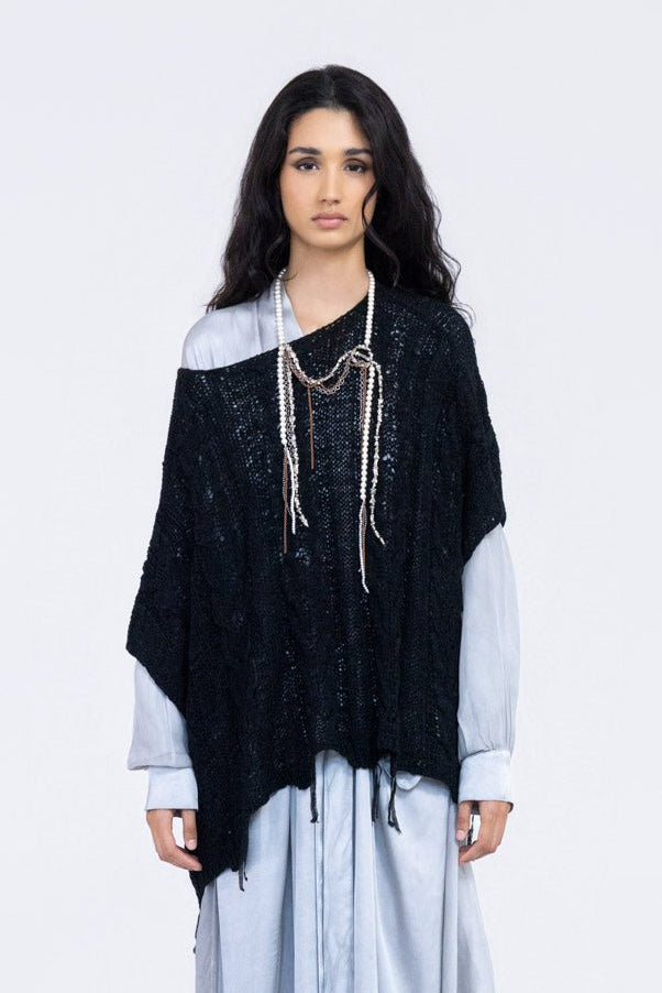S507 - Loose-Fit Crew-Neck Jumper