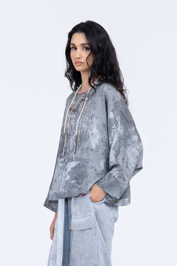 S596 - Dropped Sleeve T-Shirt