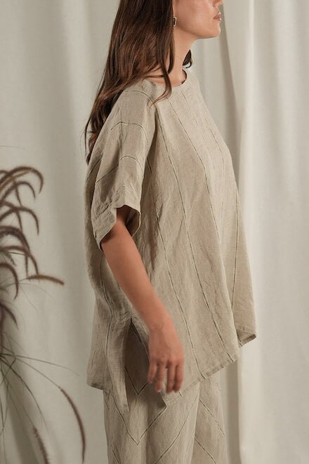 CAMICIA PNEUMA - Delta Brown