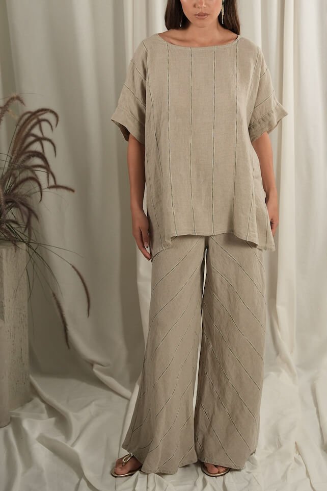 CAMICIA PNEUMA - Delta Brown