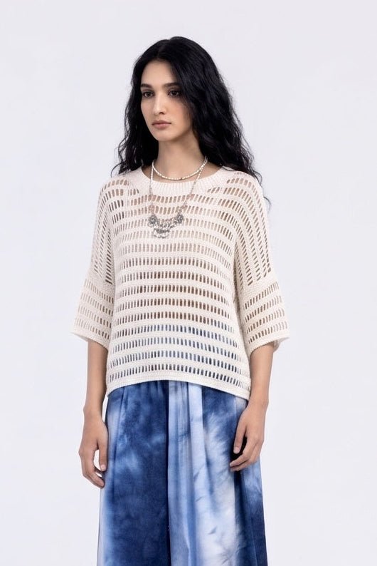 S509/NP - Loose-Fit Knit Top