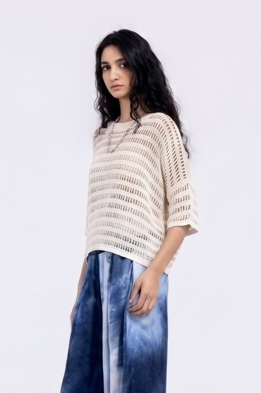 S509/NP - Loose-Fit Knit Top