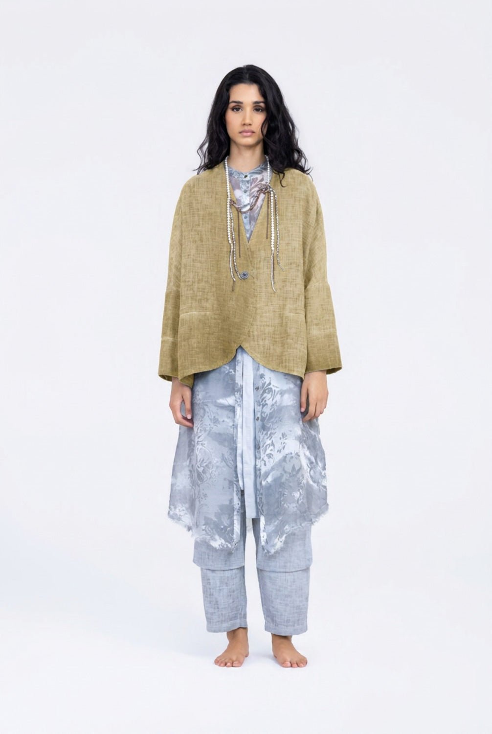 S517 - Linen Jacket