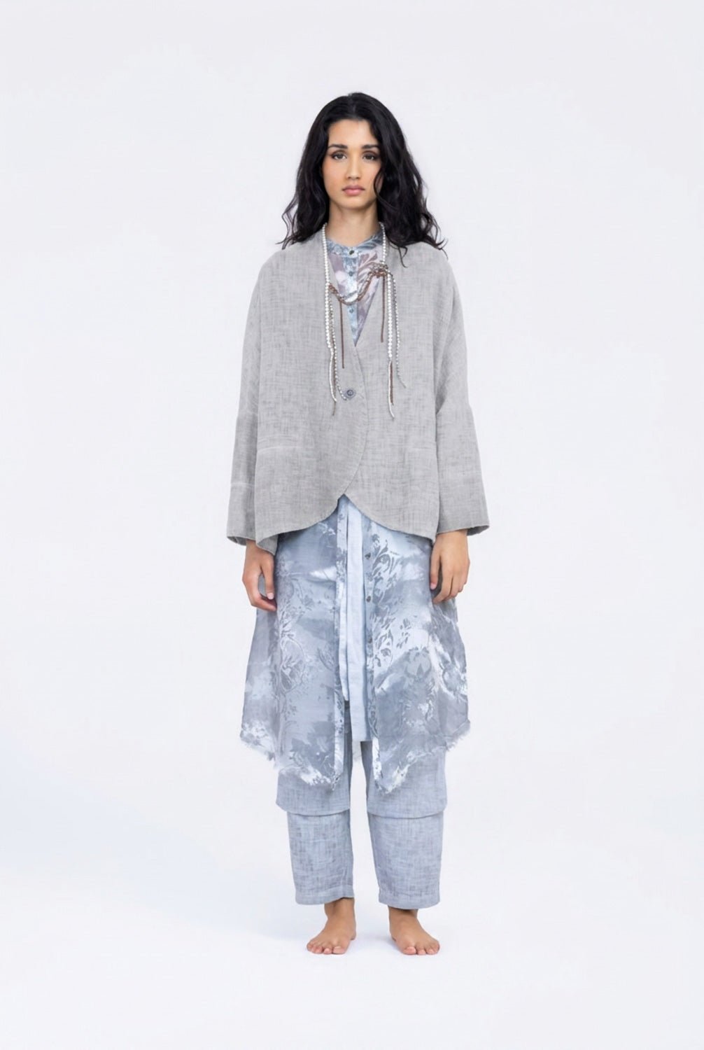 S517 - Linen Jacket