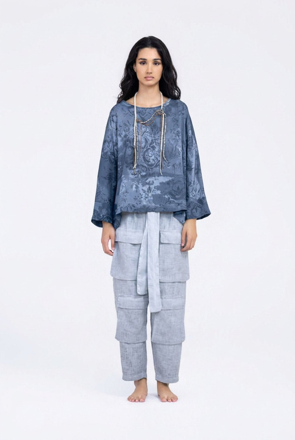 S596 - Dropped Sleeve T-Shirt