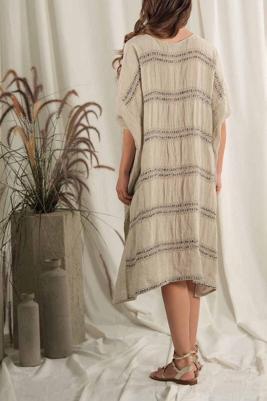 VESTITO COPRICOSTUME - Posidonia Brown