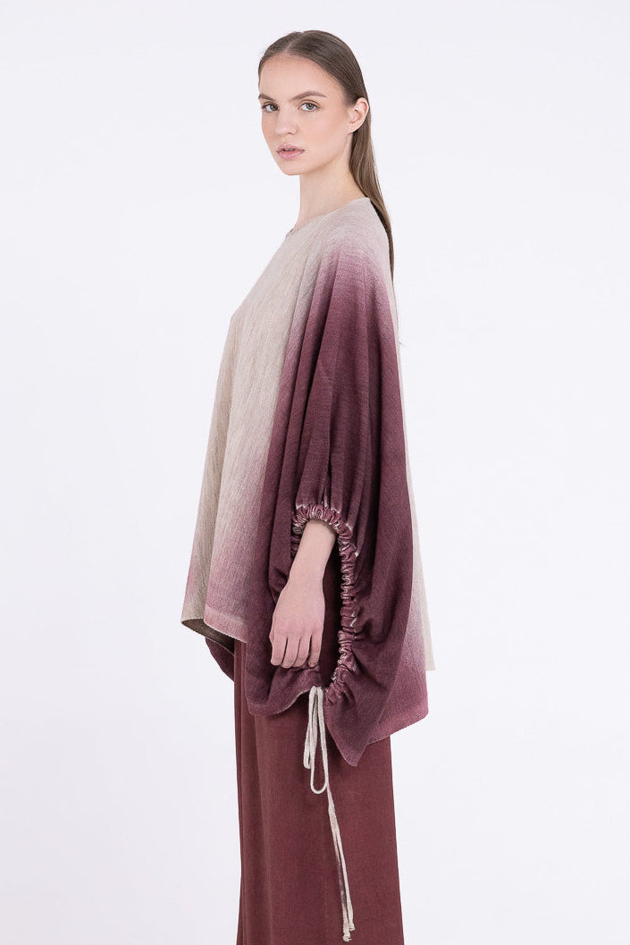 S398 - Spary Knitted Top Poncho