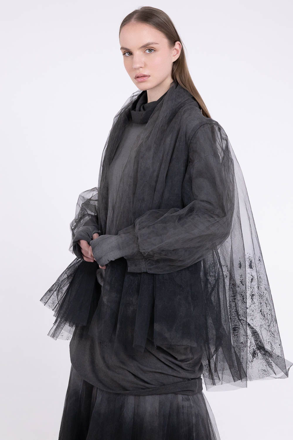 S407 - Tulle Jacket