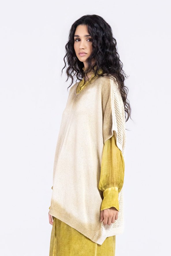 S505 - Loose-Fit Knit Sweater