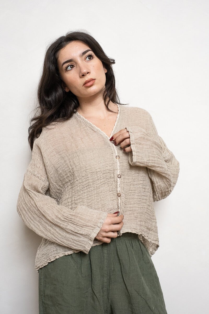 CAMICIA NILO - Garzata