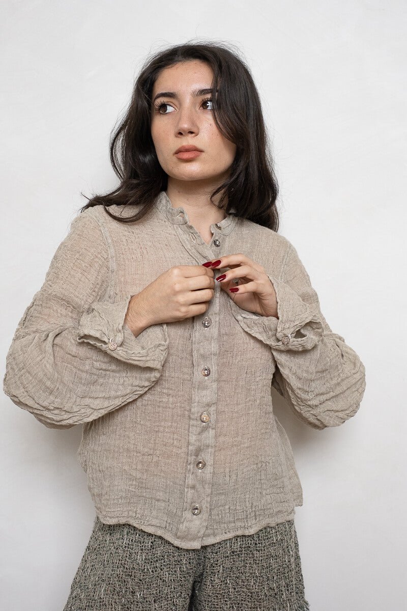 CAMICIA FRIZZANTE - Garzata