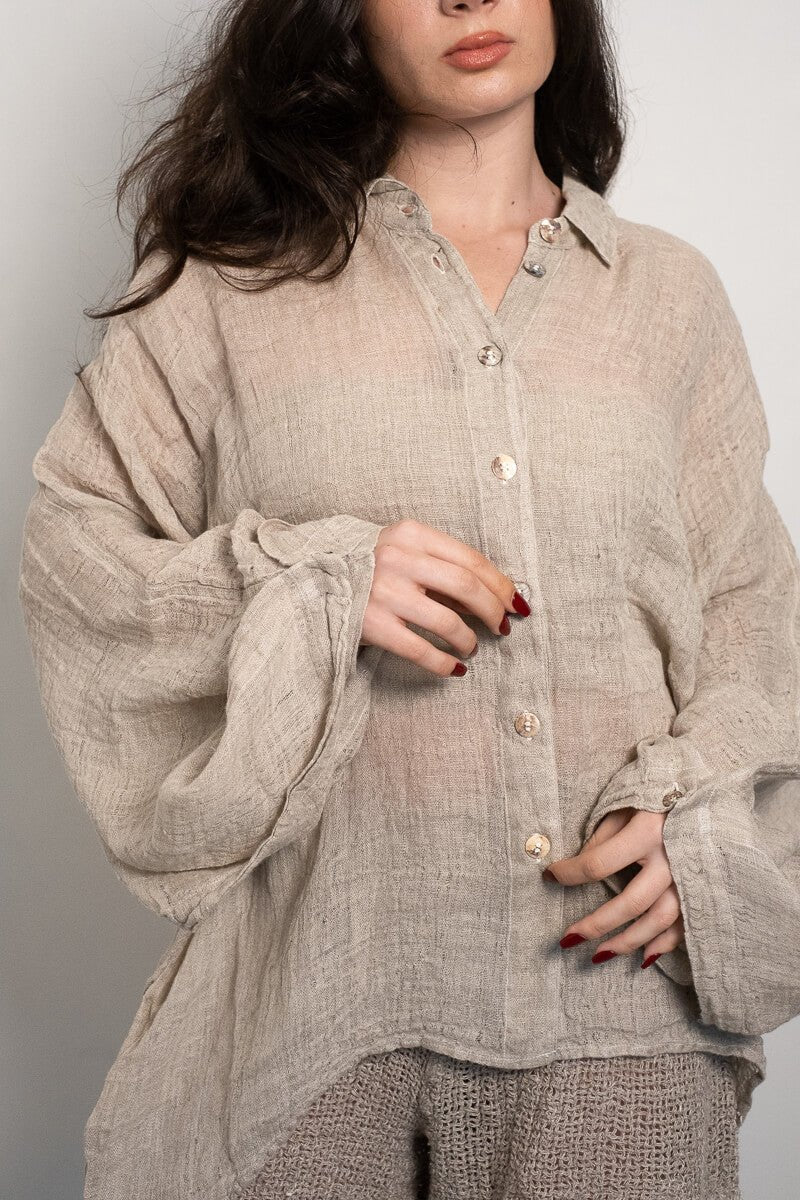 CAMICIA CASCATA - Garzata