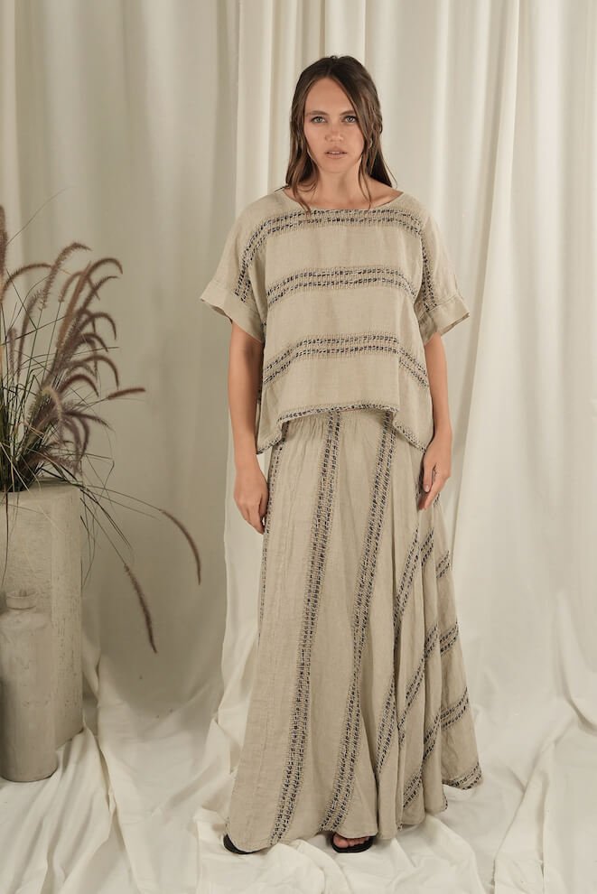 CAMICIA MINOSSE - Posidonia Brown