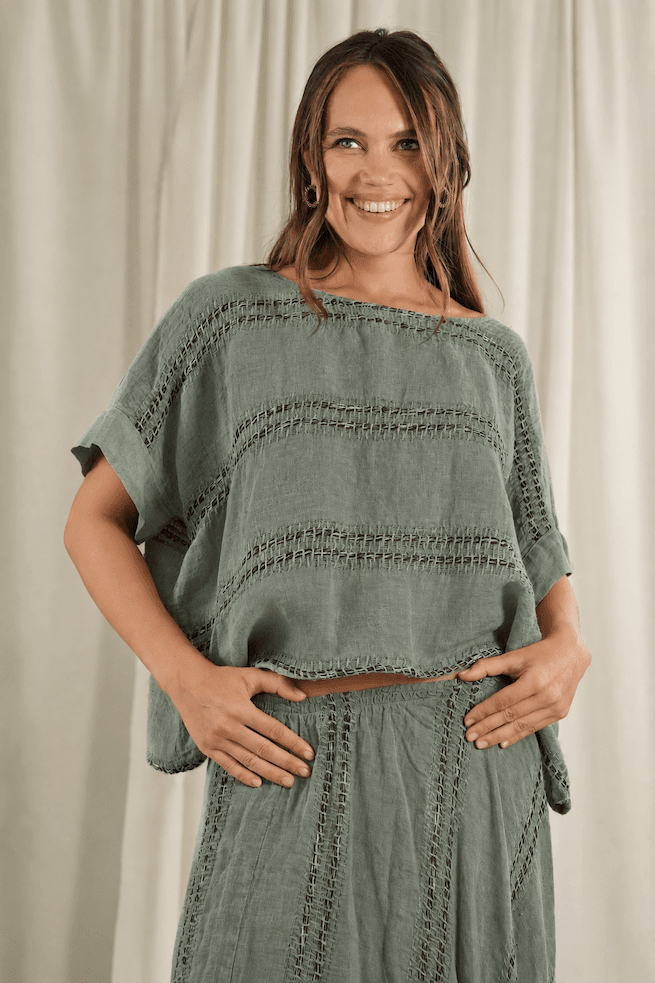 CAMICIA MINOSSE - Posidonia Brown