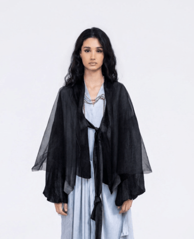 S527 - Tulle Short Jacket
