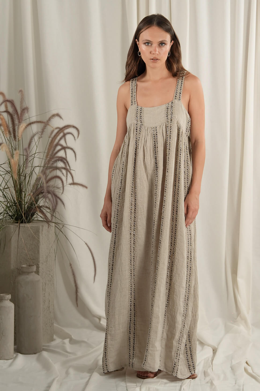 VESTITO SHOWER - Posidonia Brown