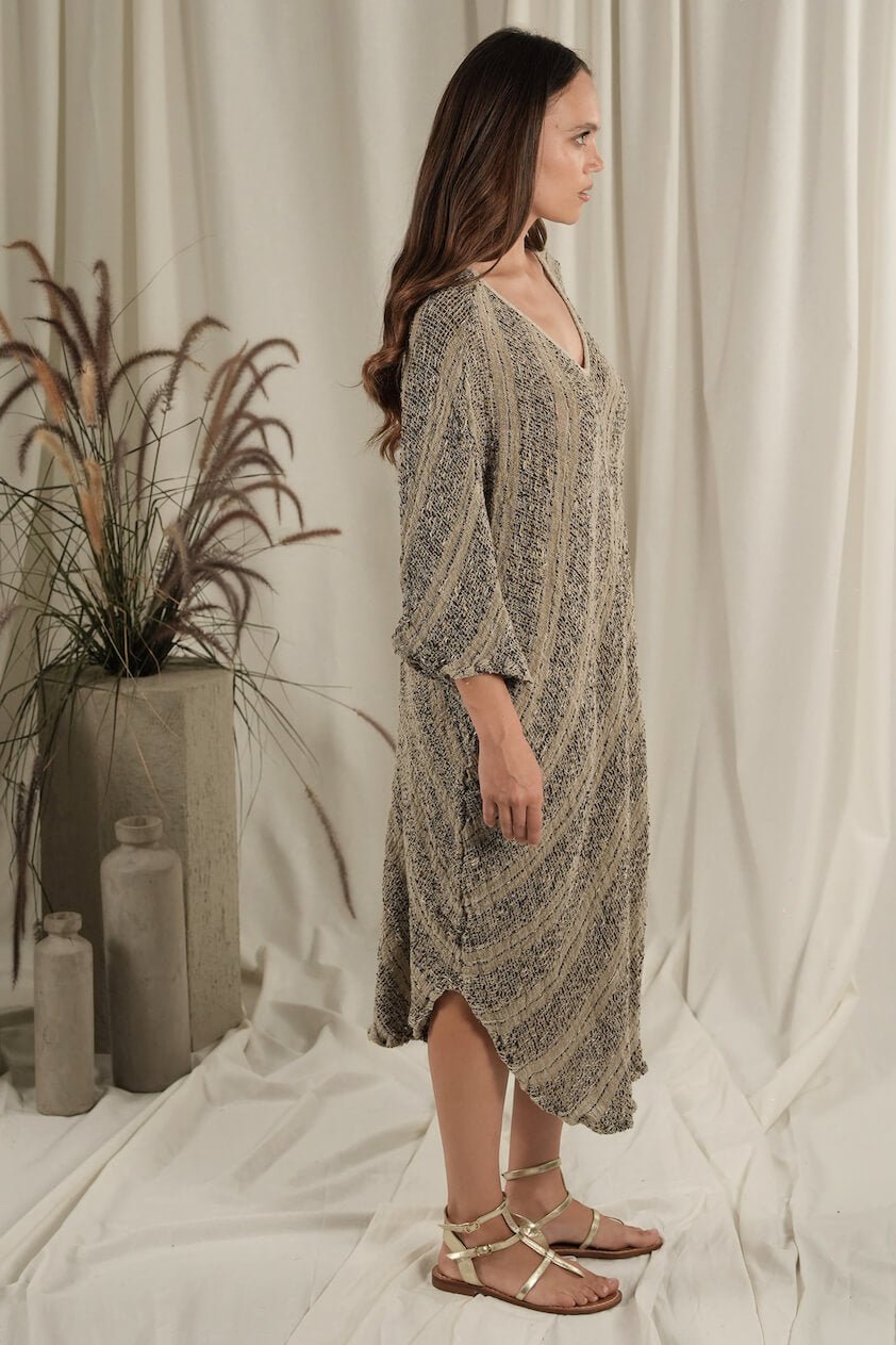 VESTITO FAUSTA - Anfibia Brown