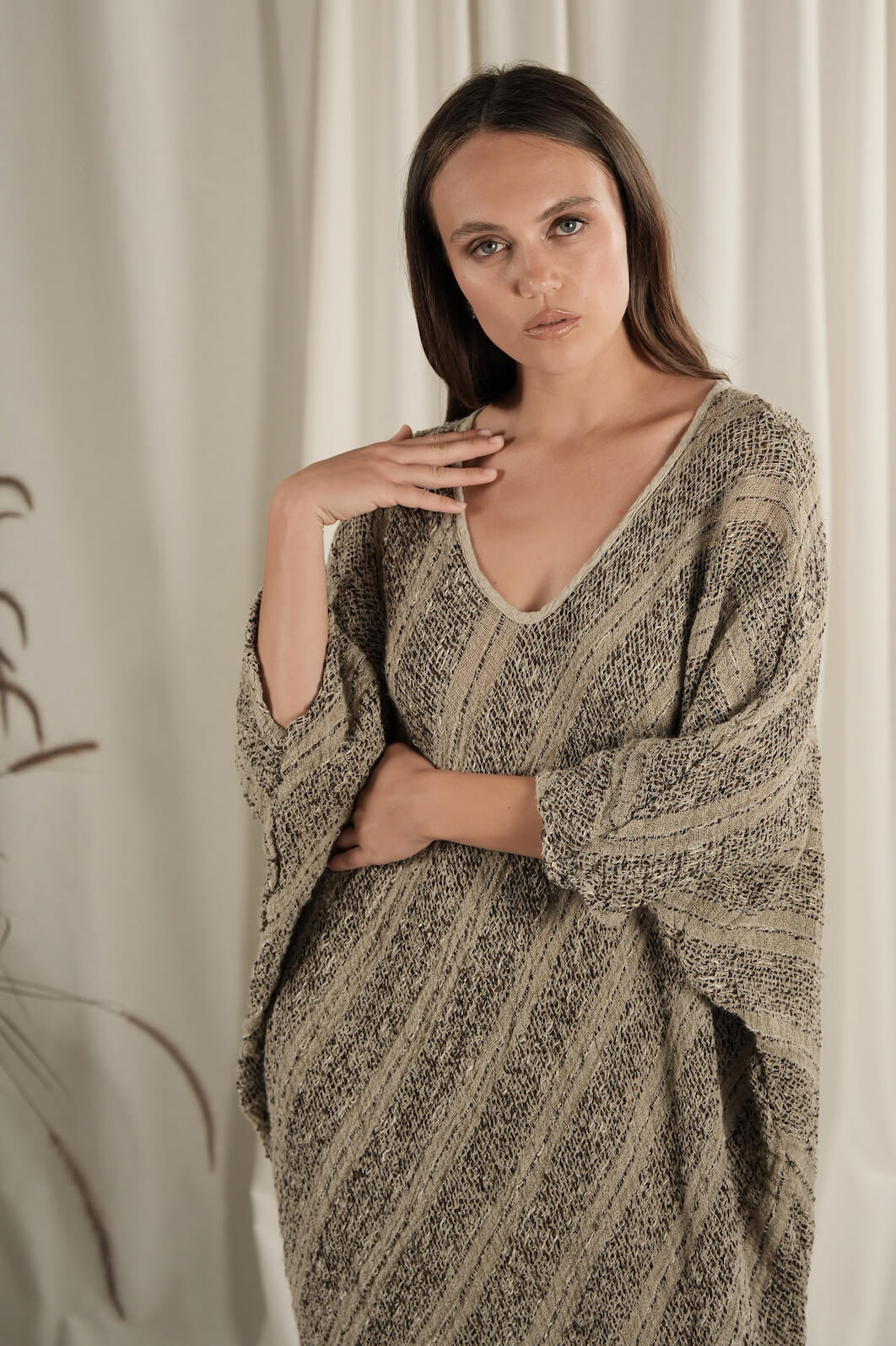 VESTITO FAUSTA - Anfibia Brown