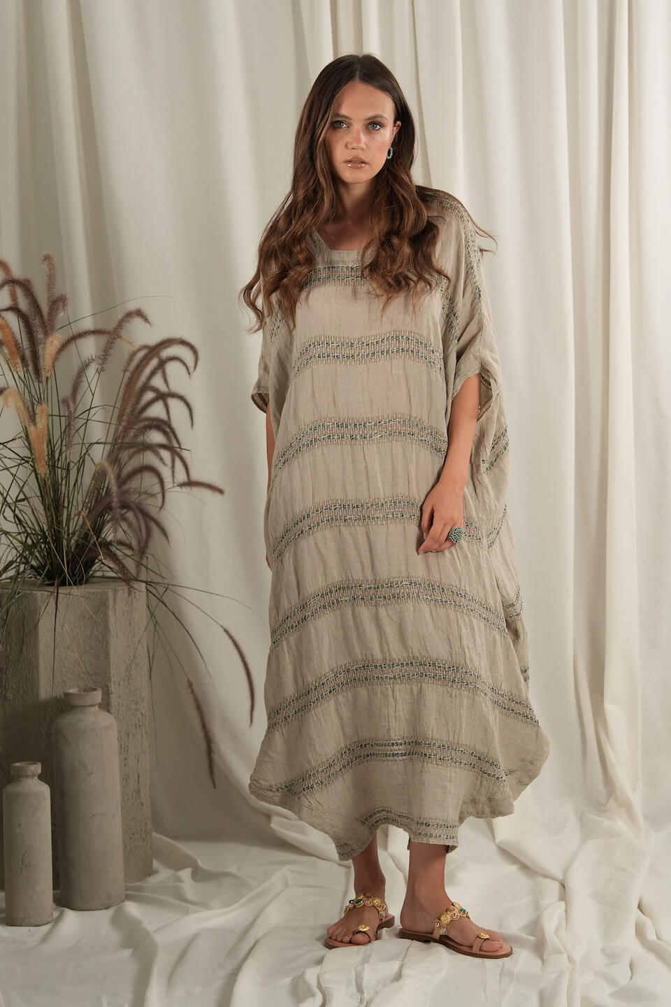 VESTITO ROSSINI - Posidonia Green