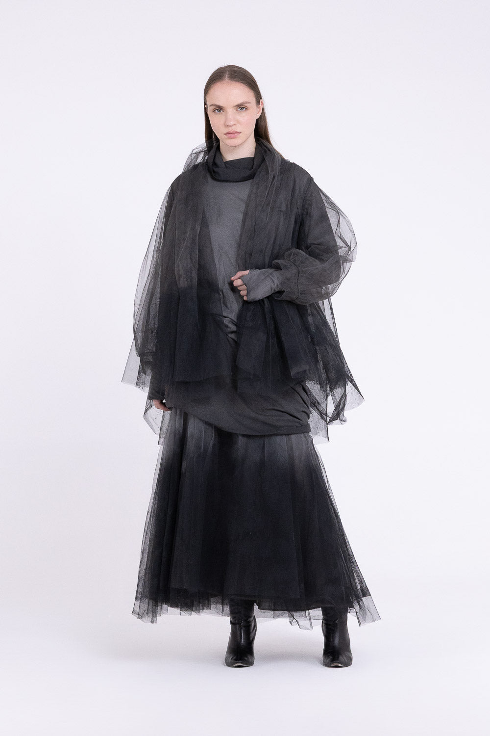 S407 - Tulle Jacket